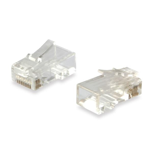 Equip 121144 rj45 connector set of 100pcs, utp, cat.6