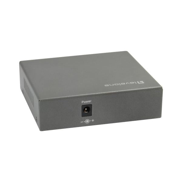 Levelone gep-0523 5-port gigabit poe switch, ieee 802.3af at, 4x poe, 60w, 10 100 1000mbps