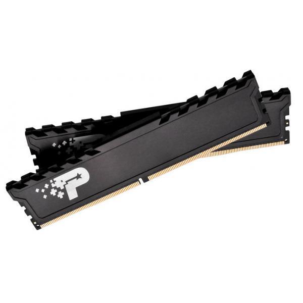 Patriot psp416g2666kh1long-dimm sl premium, 16gb kit, ddr4, udimm, 2666mhz, cl19, 1.2v, heat shield