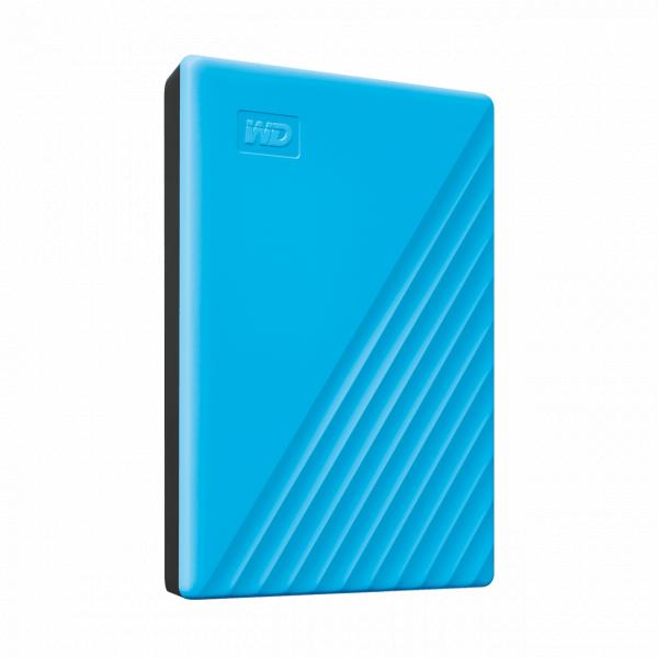 Western digital wdbpkj0040bbl-wesn my passport external hdd, 4tb, usb 3.2 gen 1, blue
