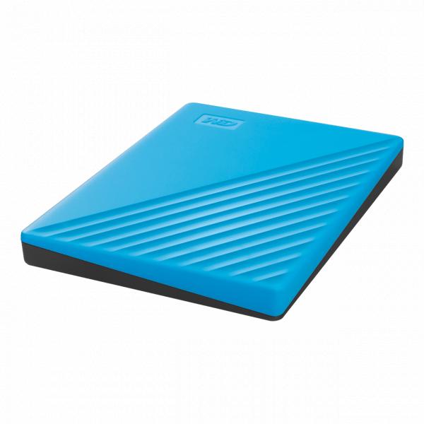 Western digital wdbpkj0040bbl-wesn my passport external hdd, 4tb, usb 3.2 gen 1, blue