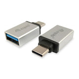 Equip 133473 usb adapter, usb type c -> usb type a, male female, silver