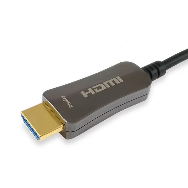 Equip 119431 hdmi 2.0 active optical cable, hdmi type a -> hdmi type a 3d, 18 gbit s, 50m, black