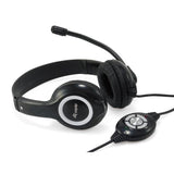 Equip 245301 gaming headset, usb, head-band, binaural, digital, black