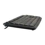 Equip 245200 wired keyboard and mouse combo germany layout, usb, qwertz, 105 key, 1000 dpi, black
