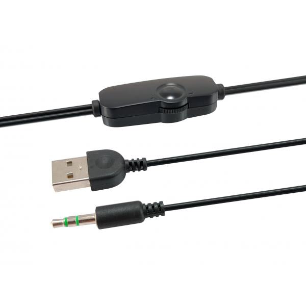 Equip 245330 mini usb speaker, 2.0 channels, wired, 3 w, 90 - 20 hz, 40 o, black
