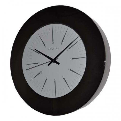 Nextime klok 2945 colt, ø 45 cm, wall, black