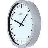 Nextime klok 3031 magic - stripe, 25x35.2 cm, wall, white