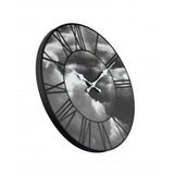 Nextime klok 3037 clouds, ø39 cm, wall, black
