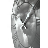 Nextime klok 3037 clouds, ø39 cm, wall, black