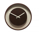 Nextime klok 3046br wood loop, ø30 cm, wall, dark wood