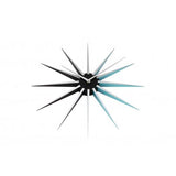 Nextime klok 3051bl nova, ø50 cm, wall, black blue