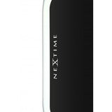 Nextime klok 3072zw thumbs up, 40.5x41.cm, wall, black silver