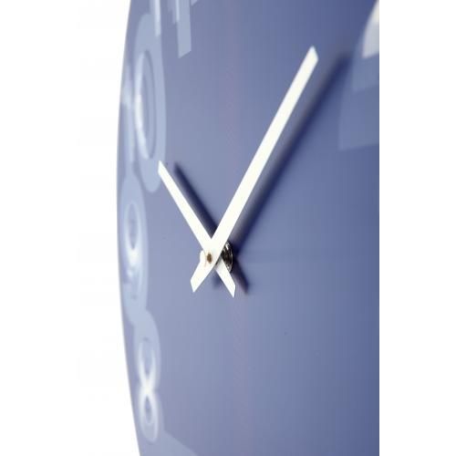 Nextime klok 3077bl 3d, ø39.5 cm, wall, blue white