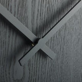Nextime klok 3096gs wood wood medium, ø35.5 cm, wall, gray