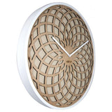 Nextime klok 3149be sun large, ø50 cm, wall, beige
