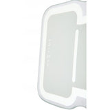 Nextime klok 5185wi mini thumbs up, 20.5x21 cm, wall, white silver