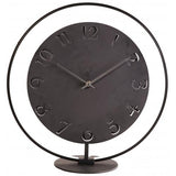 Nextime klok 5188zw ting, 41x40 cm, black