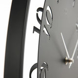 Nextime klok 5188zw ting, 41x40 cm, black