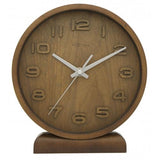 Nextime klok 5192gs wood wood small, 22x20 cm, wall, wood, gray