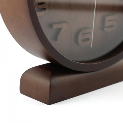 Nextime klok 5192gs wood wood small, 22x20 cm, wall, wood, gray