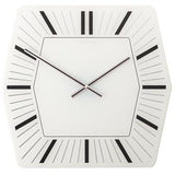 Nextime klok 8128wi hexagon, 43x43 cm, wall, white