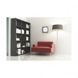 Nextime klok 8128zw hexagon, 43x43 cm, wall, white