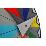 Nextime klok 8163 circus, ø43 cm, wall, black multi-color