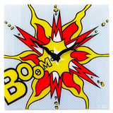Nextime klok 8173 boom, 43x43 cm, wall ,red yellow white