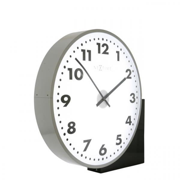 Nextime klok 2509, ø90 cm, outdoor, roman arabic, double sided
