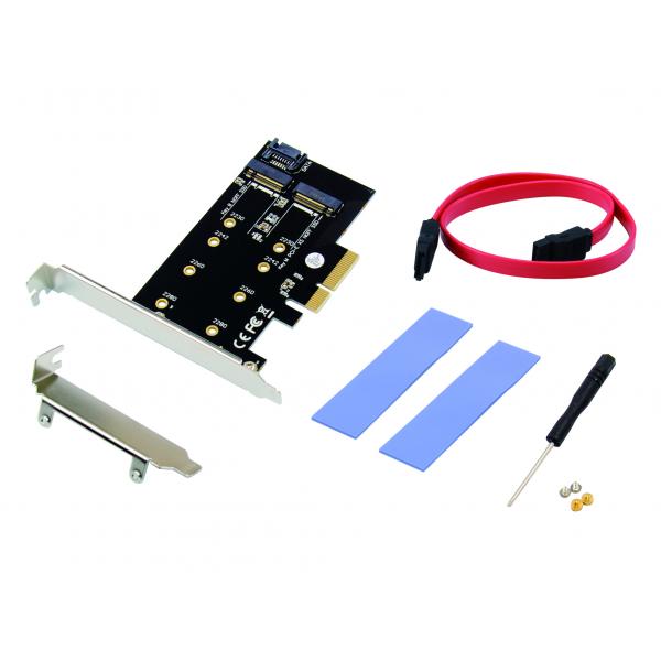 Conceptronic emrick05b m.2 nvme ssd adapter, pcie 3.0, m.2, passive, china, 32 gbit s