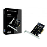 Conceptronic emrick05b m.2 nvme ssd adapter, pcie 3.0, m.2, passive, china, 32 gbit s