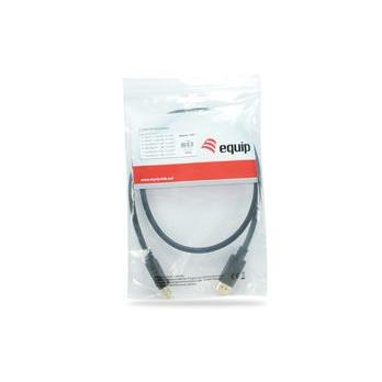 Equip 119253 display port cable, displayport 1.4, 8k 60hz and 4k 120hz, hdr, 3m, black
