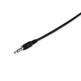 Equip 245302 chat headset, 3.5mm, head-band, calls music, binaural, rotary, black