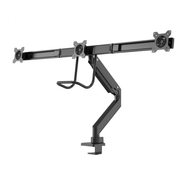 Neomounts nm-d775dx3black flat screen desk mount, 17 -24 , 6 kg, 100x100 mm, clamp bolt,