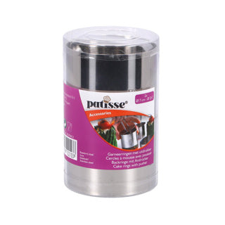 Patisse garneerringen set 2-dlg, 7 cm 2 stuks
