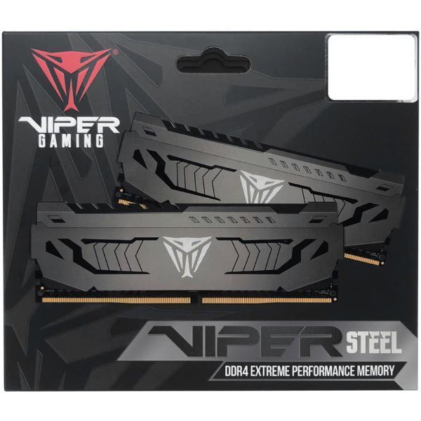 Patriot pvsr432g320c8k viper memory rgb, 32gb, dimm, ddr4 3200mhz, cl18 black hs, rgb