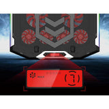 Conceptronic thyia01b thyia ergo 6-fan gaming laptop cooling stand, 17 43.2 cm, 6 pc(s) buttons,