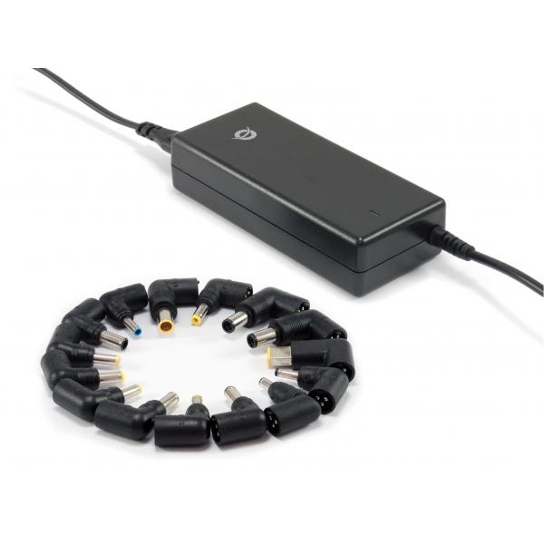 Conceptronic cnb90t15 universal notebook charger 90w incl. 15 charging tips, notebook, indoor, 90 w,