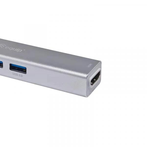 Equip 133480usb-c 5in 1 multifunctional adapter