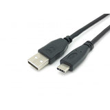 Equip 128886 usb 2.0 type-c to a, m m, usb 2.0, 480 mbit s, 3 m, black