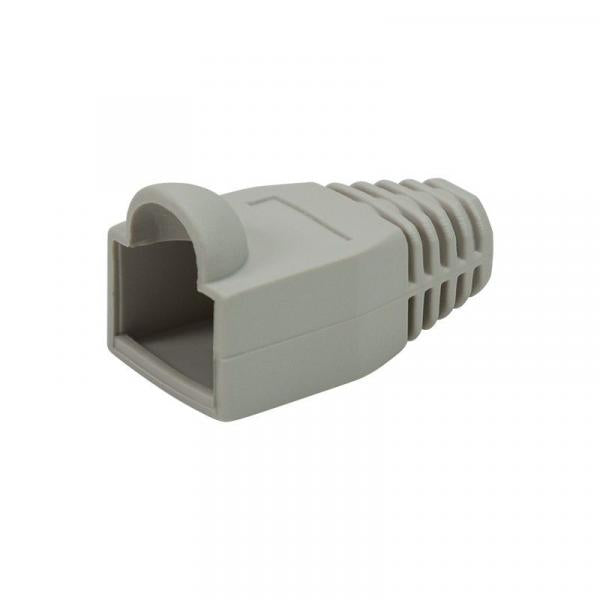 Equip 151177 cable boot for rj45 connector, grey, set of 100pcs