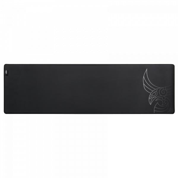L33t gaming 160404 bifrost xxl gaming mousepad, fast surface. 920 x 294 x 4 mm, black