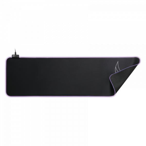 L33t gaming 160406 asar bardagi xxl rgb gaming mousepad, fast surface. 920 x 294 x 3 mm, black