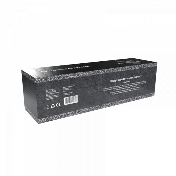 L33t gaming 160406 asar bardagi xxl rgb gaming mousepad, fast surface. 920 x 294 x 3 mm, black