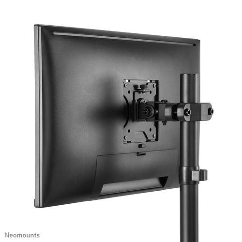 Neomounts fl40-430bl11 screen pole clamp truss mount, 1 pivot, 17-32 , vesa 100x100mm