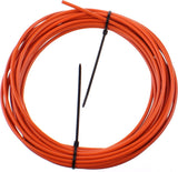 Elvedes buitenkabel (rem) met teflon voering ø4,9mm - 10 meter op rol - oranje