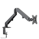 Neomounts ds70-700bl1 gas spring desk mount, clamp grommet, 17 - 27 inch, black