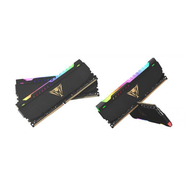 Patriot pvsr416g320c6k viper steel rgb dual-kit, dimm, 16gb, ddr4, 3200 mhz, black, hs