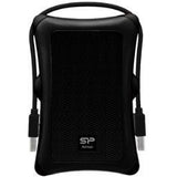 Silicon power sp020tbphda30s3a armor a30 portable hdd, 1tb, usb3.2 gen 1, anti-shock, black, mil-std
